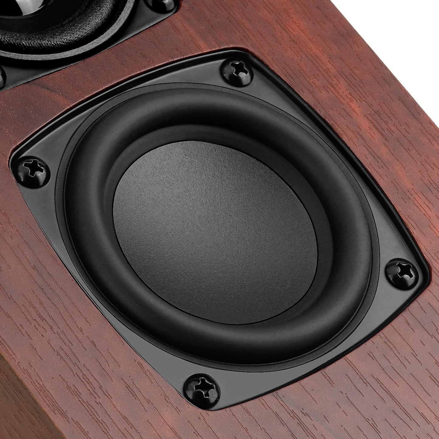 Powered Bluetooth Bookshelf Speakers, 40W Record Player Speakers with 2.75 Inch